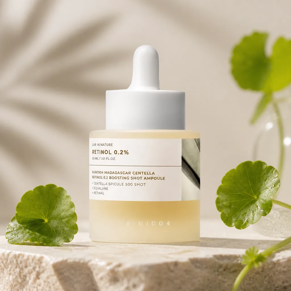 SKIN1004 Madagascar Centella Retinol 0.2 Boosting Shot Ampoule — terini yangilovchi, taranglik va silliqlik beruvchi retinol ampula ✨ - K-beauty (Корейская уходовая косметика)