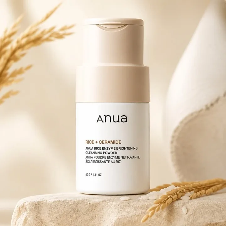 ANUA Rice Enzyme Brightening Cleansing Powder — yumshoq tozalash va glow uchun fermentli kukun 🌾✨ - K-beauty (Корейская уходовая косметика)