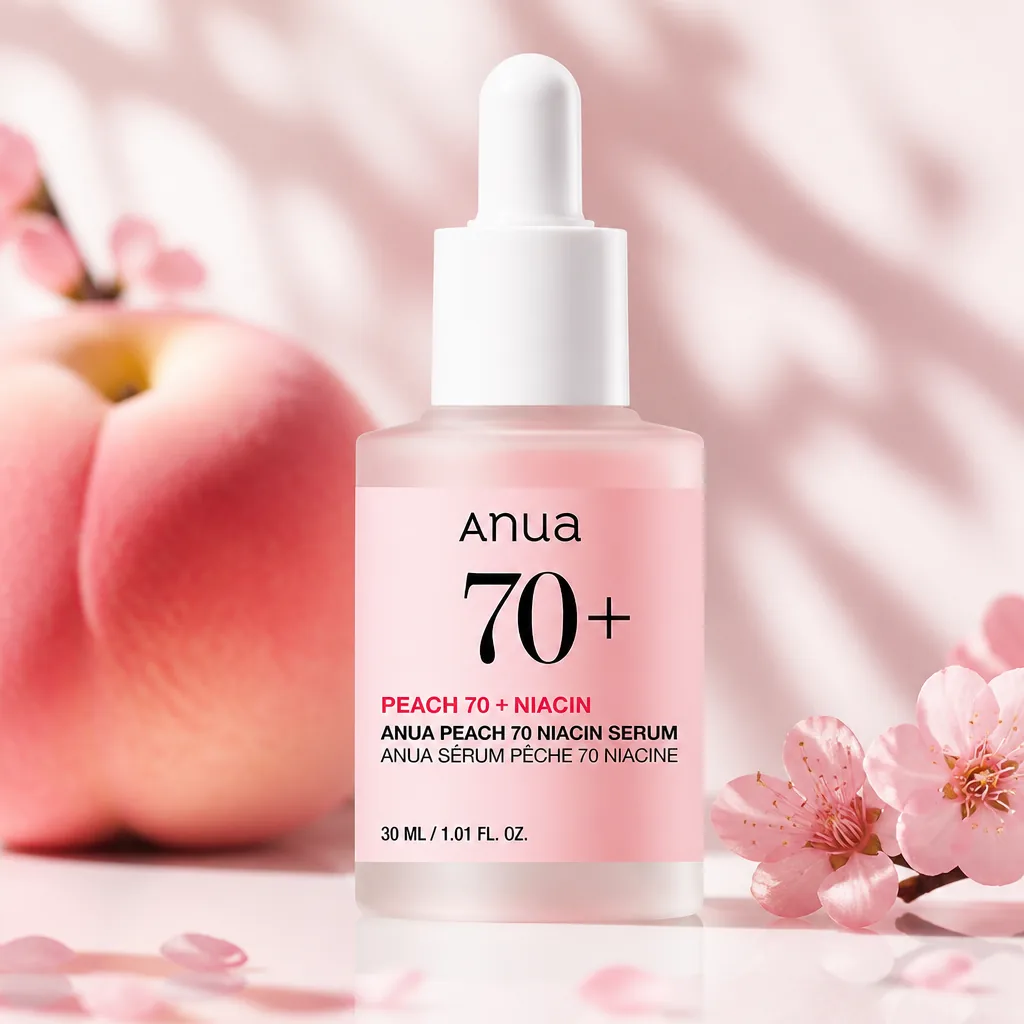 ANUA Peach 70 Niacin Serum — glow, namlash va silliqlik uchun serum 🍑✨ - K-beauty (Корейская уходовая косметика)
