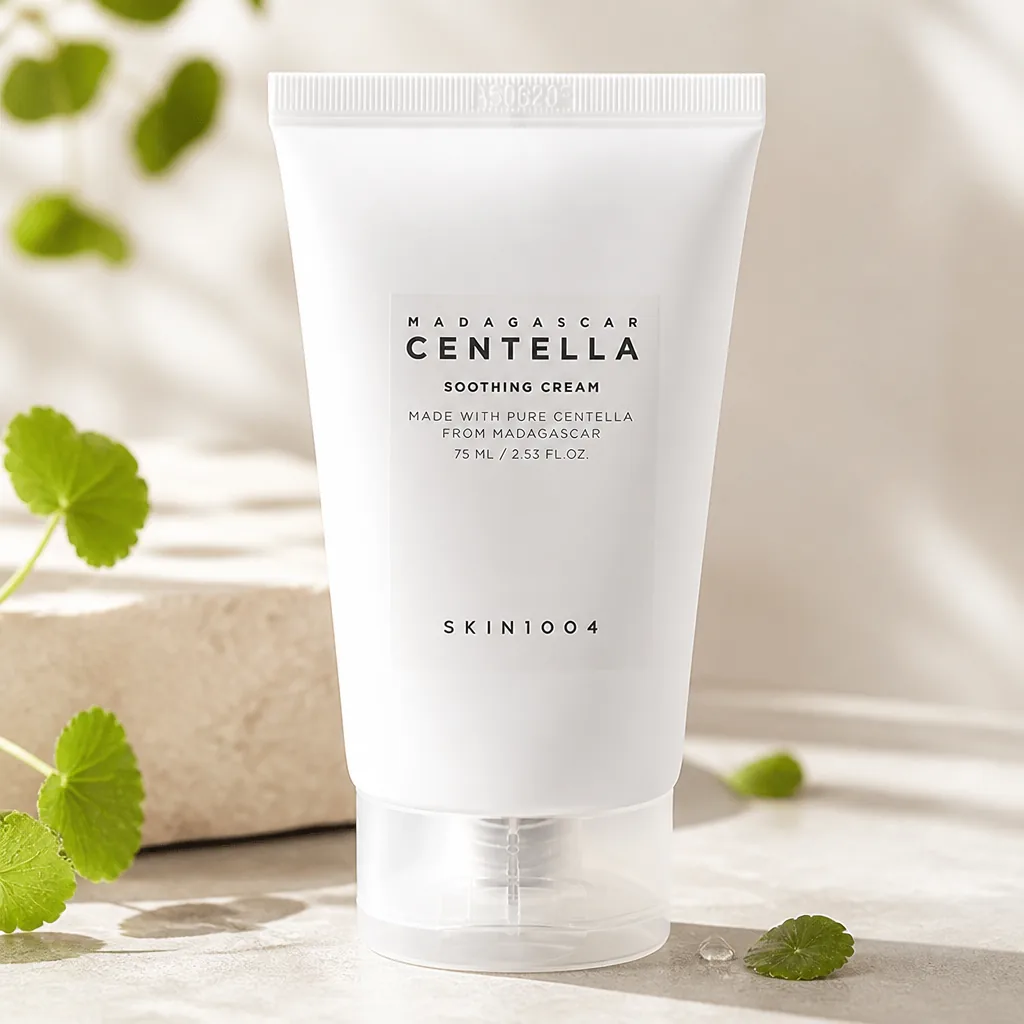 SKIN1004 Madagascar Centella Soothing Cream — tinchlantiruvchi krem, teri to‘sig‘ini tiklash va namlash uchun💧 - K-beauty (Корейская уходовая косметика)