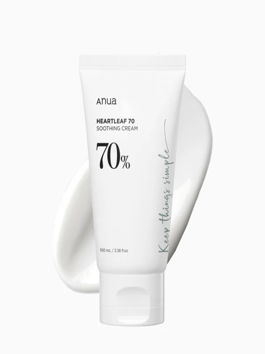 Anua Heartleaf 70% Soothing Cream 100 ml - K-beauty (Корейская уходовая косметика)