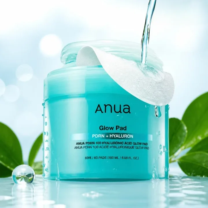 ANUA PDRN 100 Hyaluronic Acid Glow Pad — namlovchi padlar glow va silliqlik uchun 🔬💧 - K-beauty (Корейская уходовая косметика)