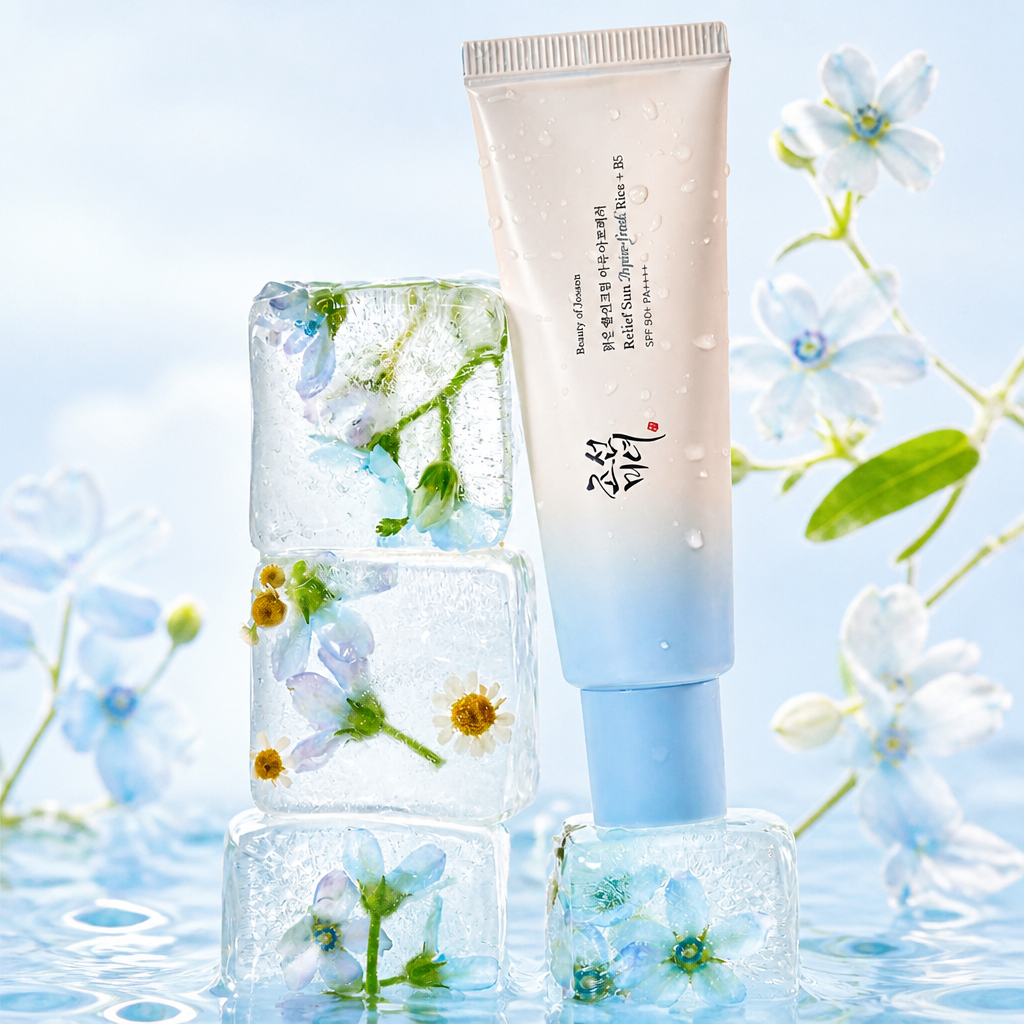 Beauty of Joseon Relief Sun Aqua-Fresh : Rice + B5 SPF50+ PA++++ — sezgir teri uchun yengil quyoshdan himoya kremi ☀️💧 - K-beauty (Корейская уходовая косметика)
