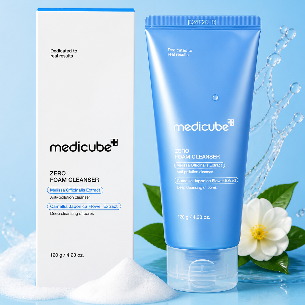 MEDICUBE Zero Foam Cleanser — kundalik chuqur tozalash uchun yumshoq cleansing foam 🌿💧 - K-beauty (Корейская уходовая косметика)
